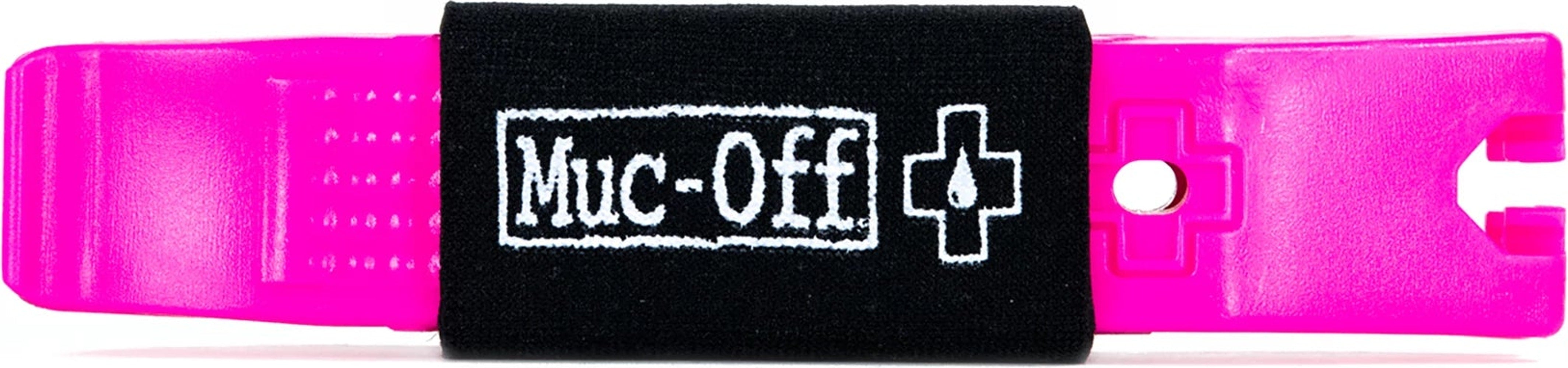 Muc-Off Rim Stix tyre levers for bike tire removal, durable plastic accessories with ergonomic handles.