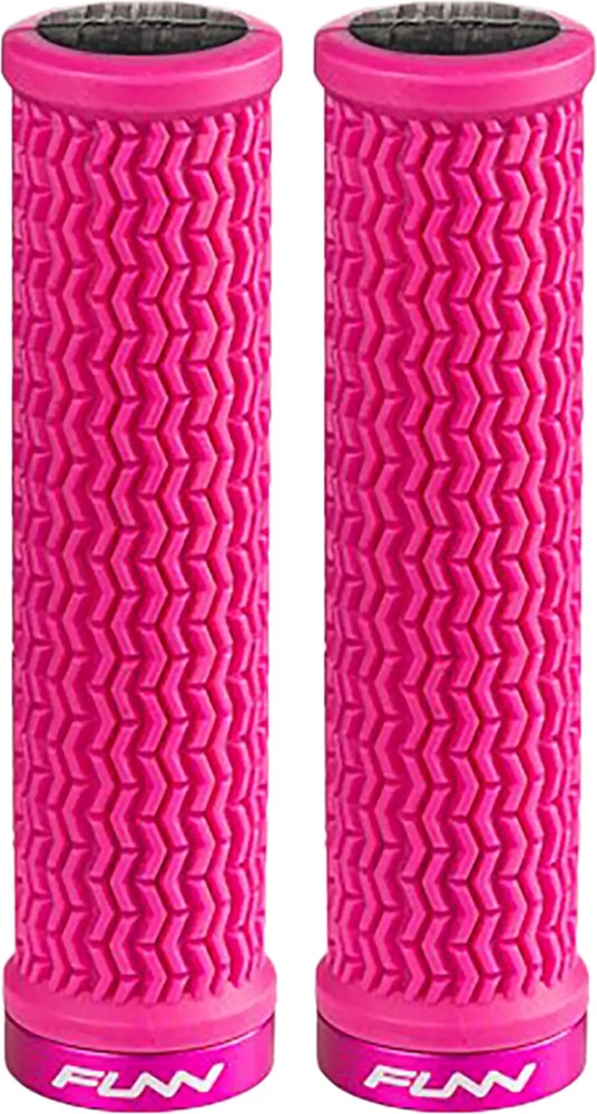 FUNN Holeshot Lock-On MTB grips, durable cycling accessories with textured surface for secure grip during mountain biking rides.