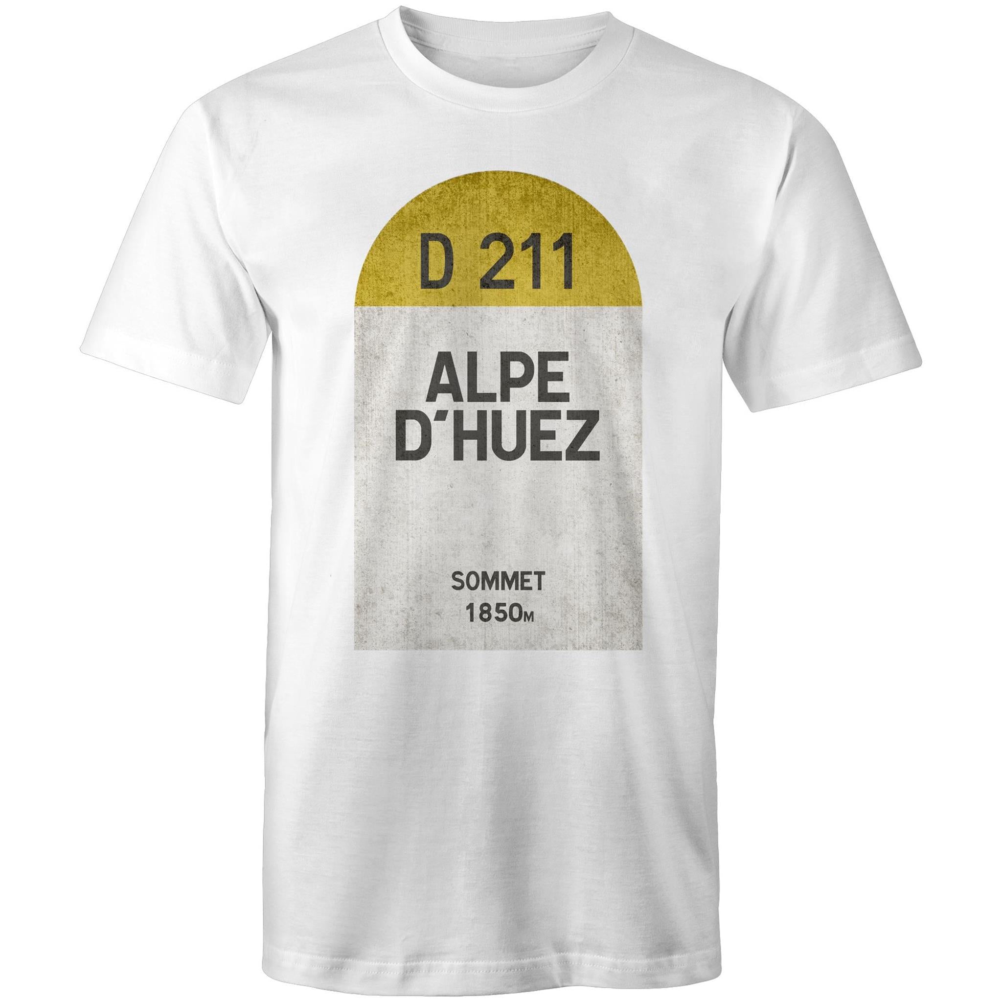 Alpe d'Huez Summit Mens SS T-Shirt - ABC Bikes