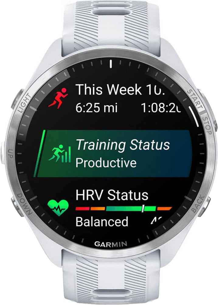 Garmin Forerunner 965 GPS watch accessory with sleek design and digital display, compatible with fitness tracking and sports activities.