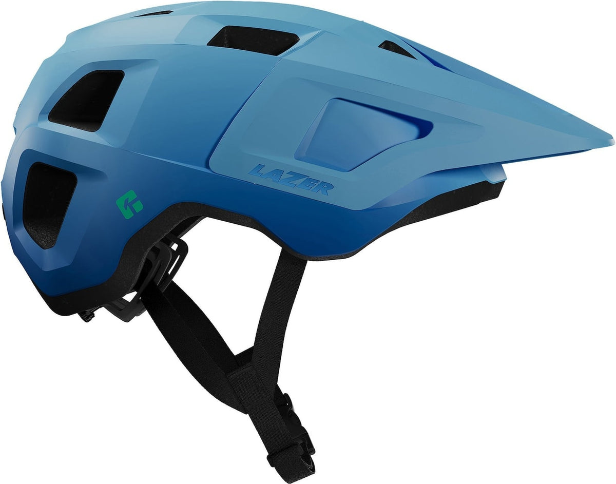 Lazer Finch Kineticore kids helmet with adjustable straps and ventilation, designed for safety and comfort during outdoor activities.