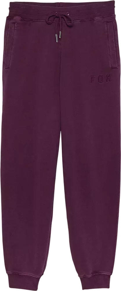 Fox Wordmark Fleece Womens Jogger Pants