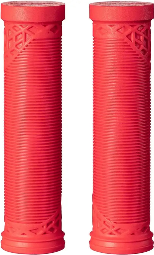 FUNN Hilt ES MTB grips, black rubber handlebar accessories with textured surface for enhanced grip and comfort.