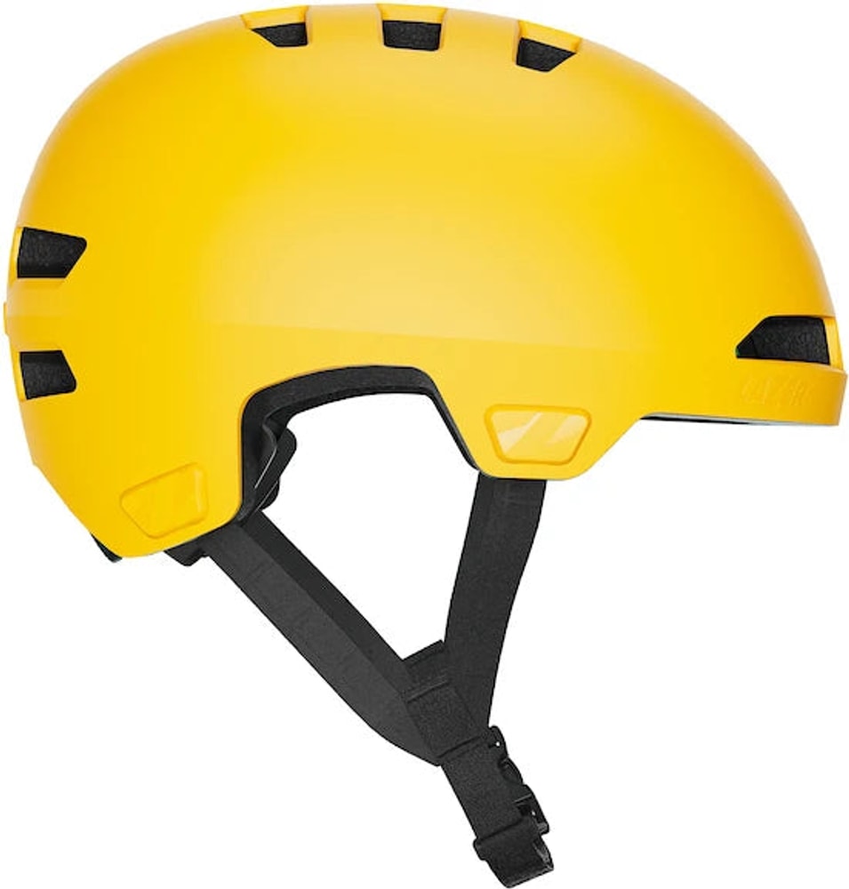 Lazer Maze JR Kineticore kids BMX helmet with adjustable straps and ventilation for young riders' safety and comfort.