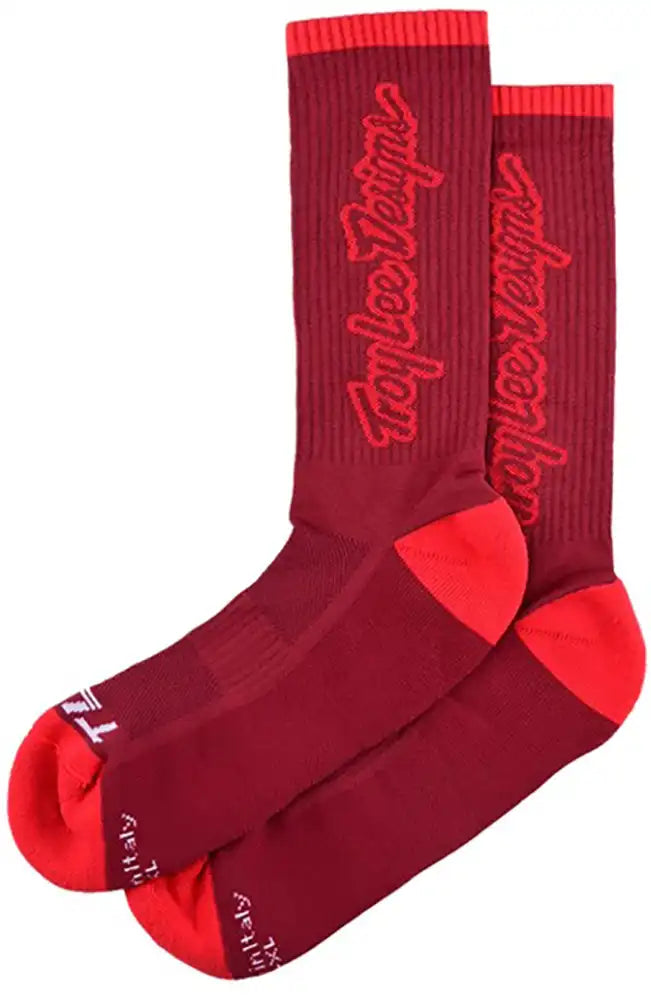 Troy Lee Designs Performance SIGNATURE Crew Mens Socks - ABC Bikes