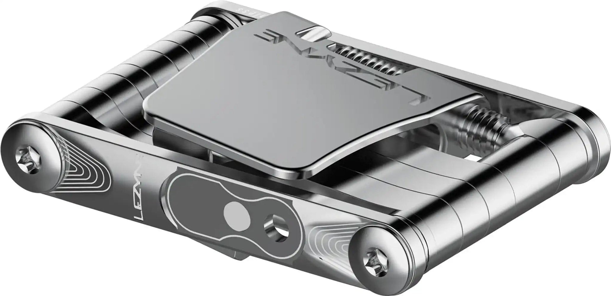 Lezyne SV Pro 13 multi-tool accessory with various screwdrivers and wrenches for bike maintenance and repair.