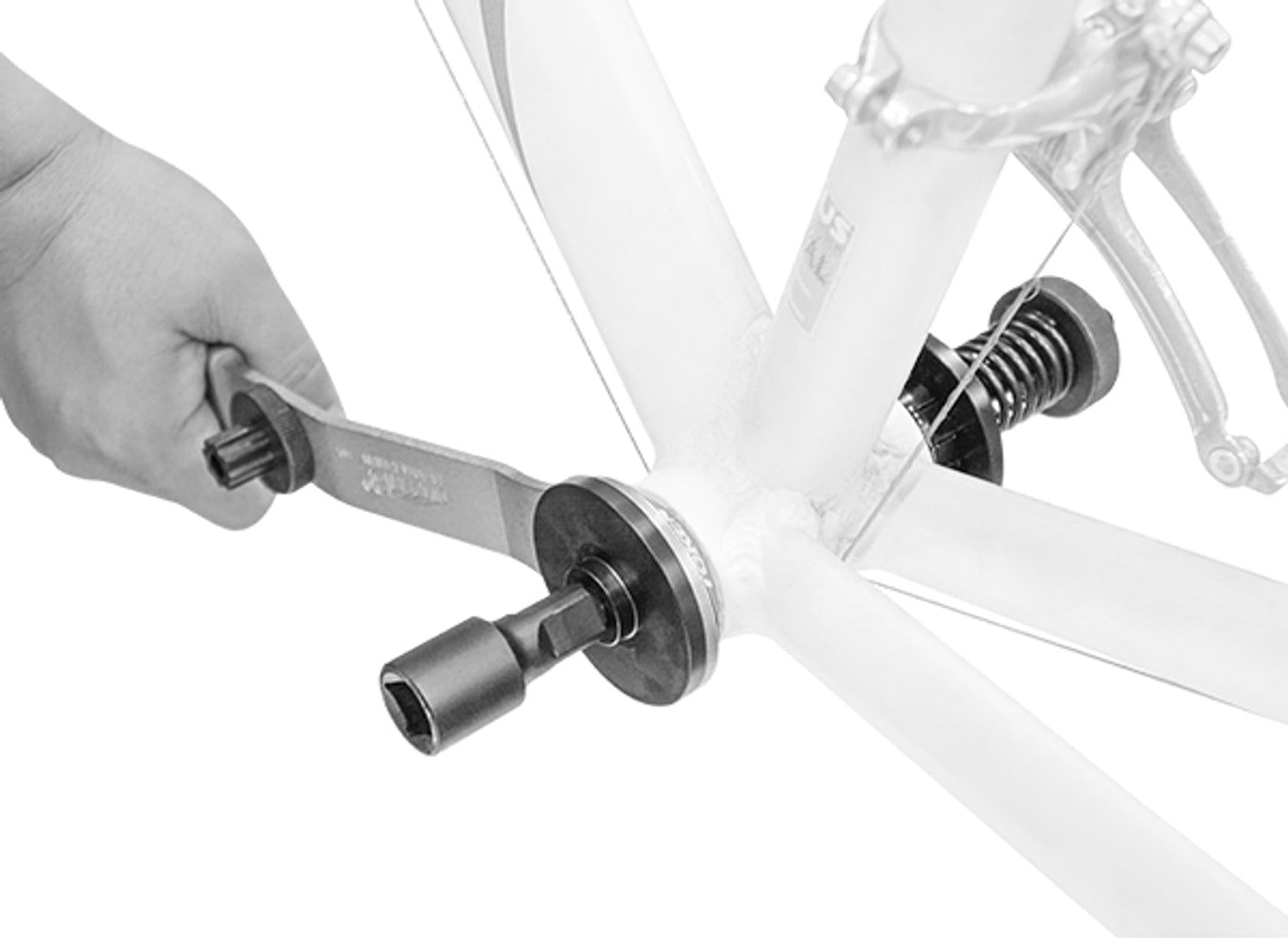 Super B Bottom Bracket Tool Retaining System