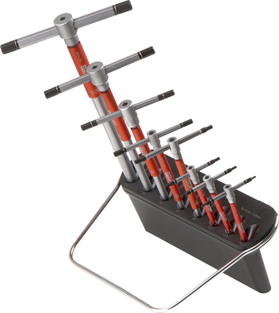 Super B 8pc Sliding T-Handle Hex Set