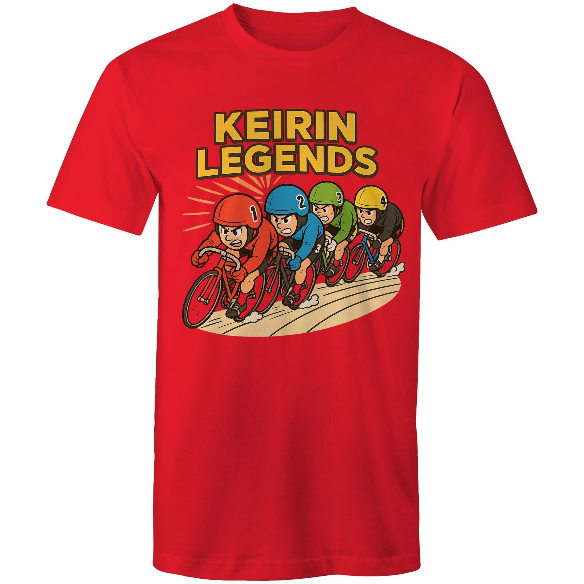 Ogo Merch Kierin Legends SS men's T-shirt featuring a graphic design, white fabric, and casual fit.