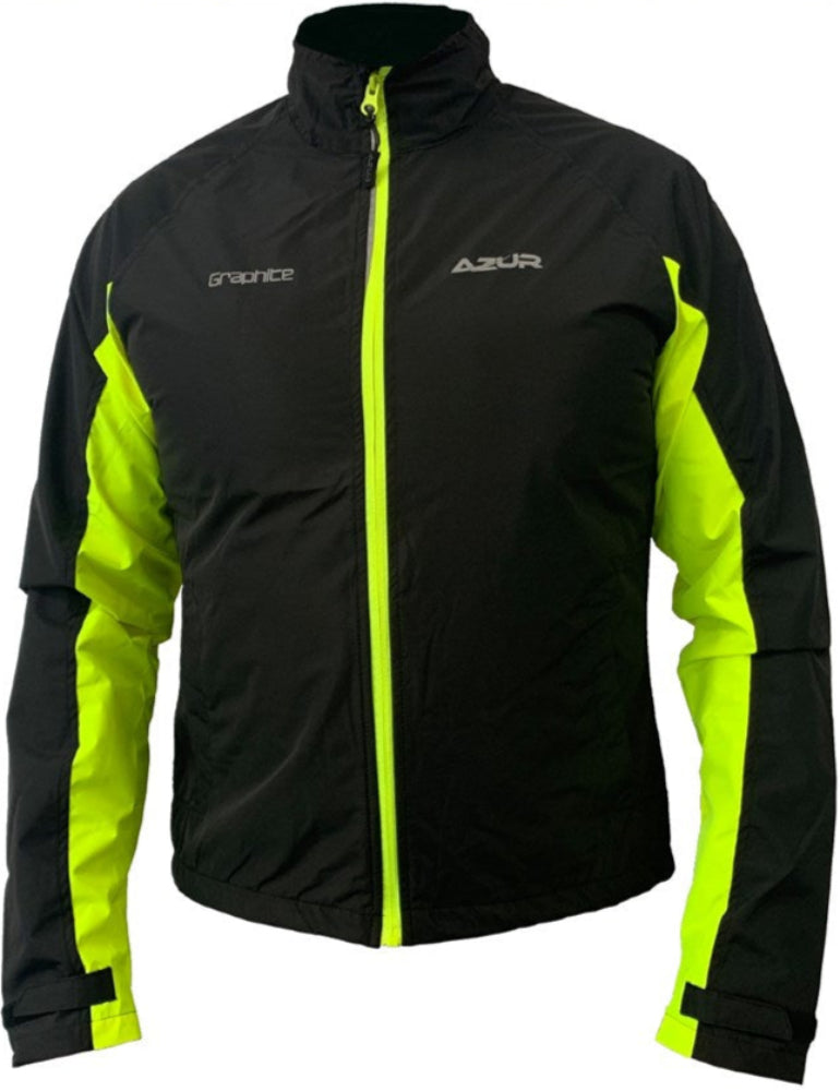 Azur Graphite men's jacket, stylish and comfortable clothing with a modern design, shown in a sleek, graphite color.