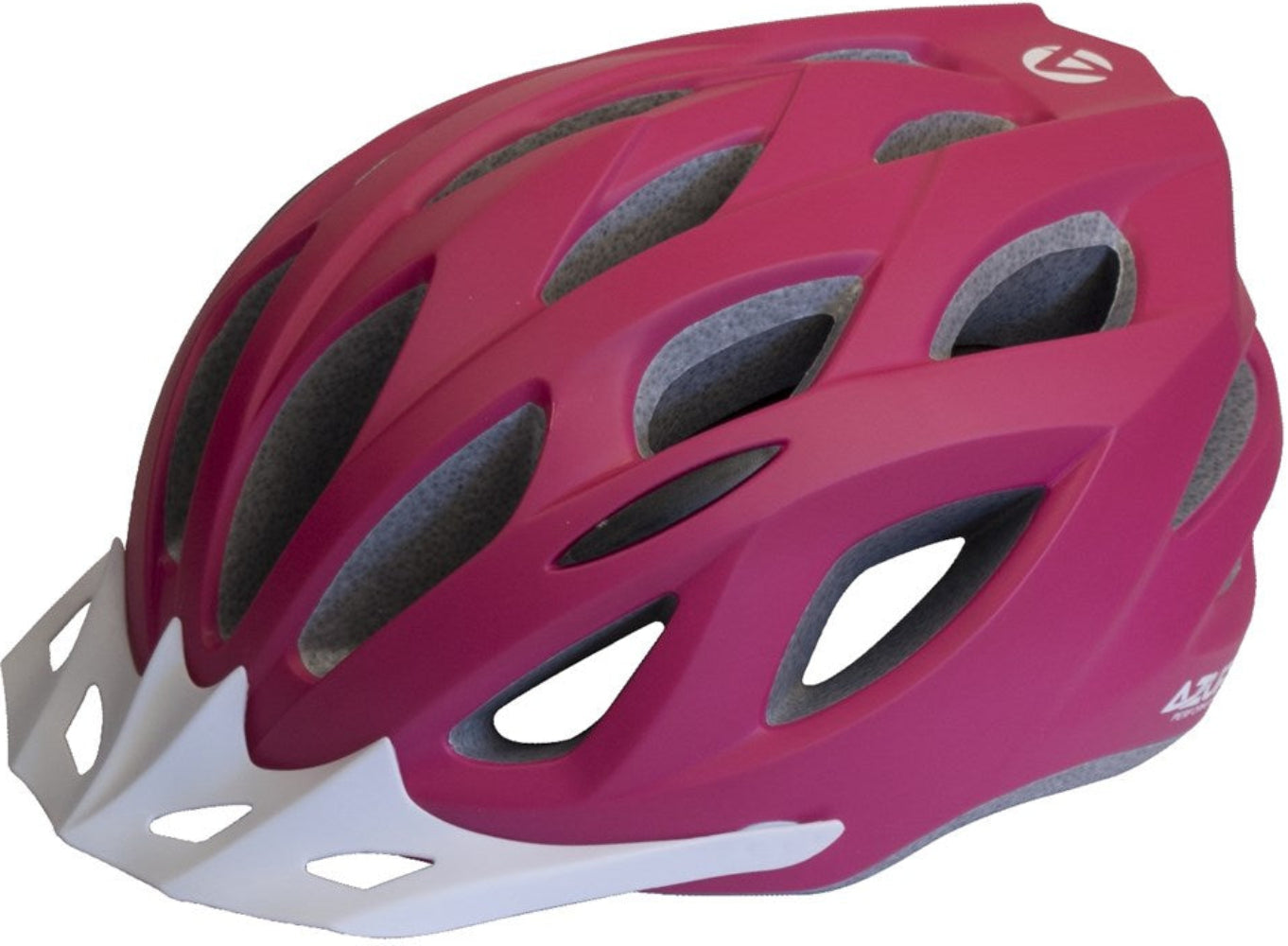 Azur L61 MTB helmet with adjustable straps and ventilation, designed for mountain biking safety and comfort.