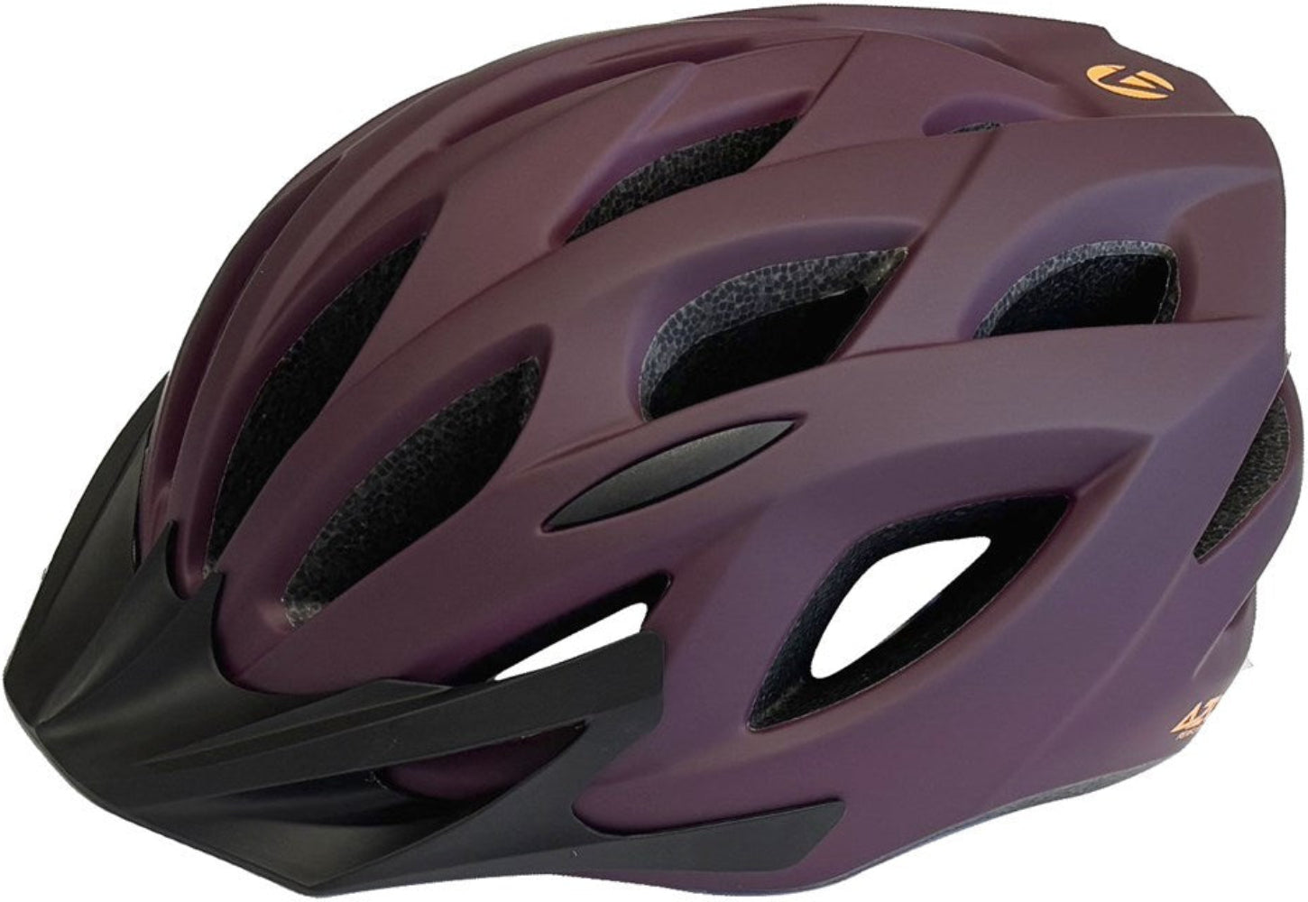 Azur L61 MTB helmet shown with adjustable straps and ventilation design, ideal for mountain biking safety and comfort.