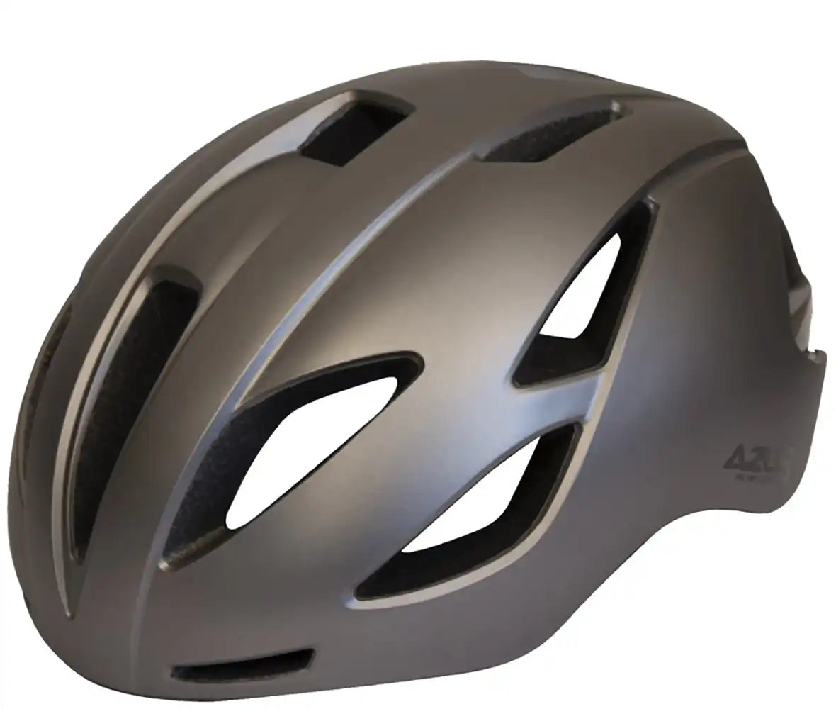 Azur RX1 Road Helmet in sleek aerodynamic design with adjustable straps and ventilation for cycling safety.