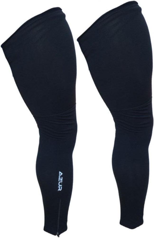 Azur brand leg warmers, soft knit clothing accessory in a stylish design, perfect for added warmth and fashion.
