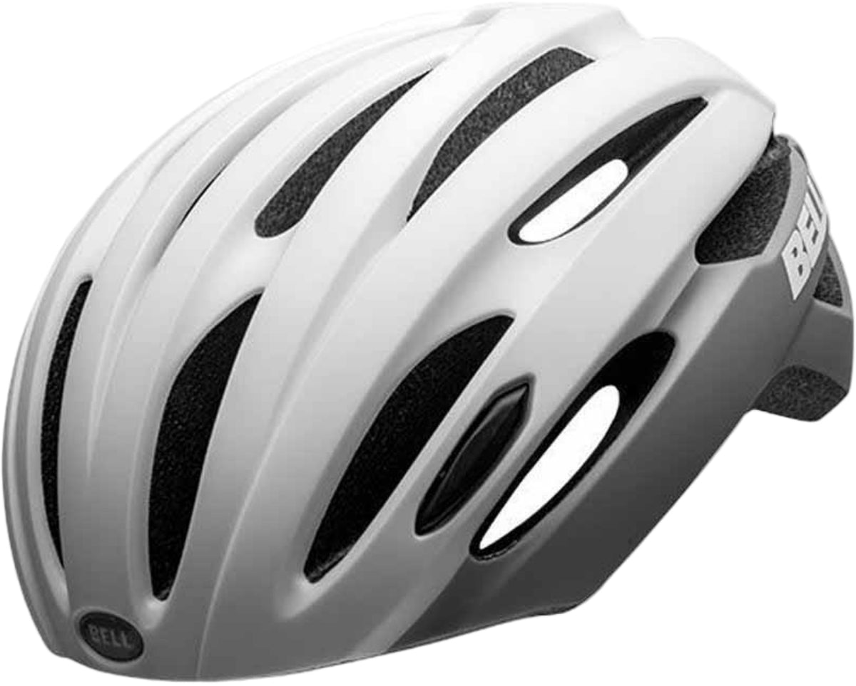 Bell Avenue MIPS road helmet with adjustable straps and ventilation for cyclists, shown from the front on a white background.