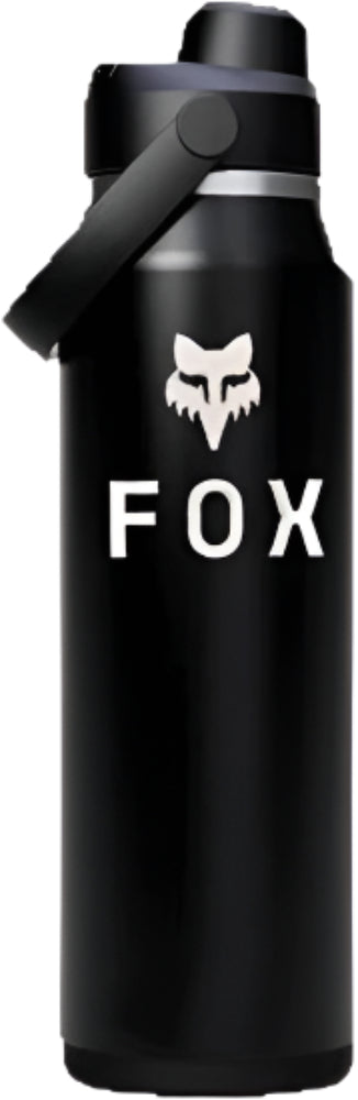 Fox Camelbak Thrive Chug stainless steel water bottle, 950ml, with Fox branding and durable design for accessories.