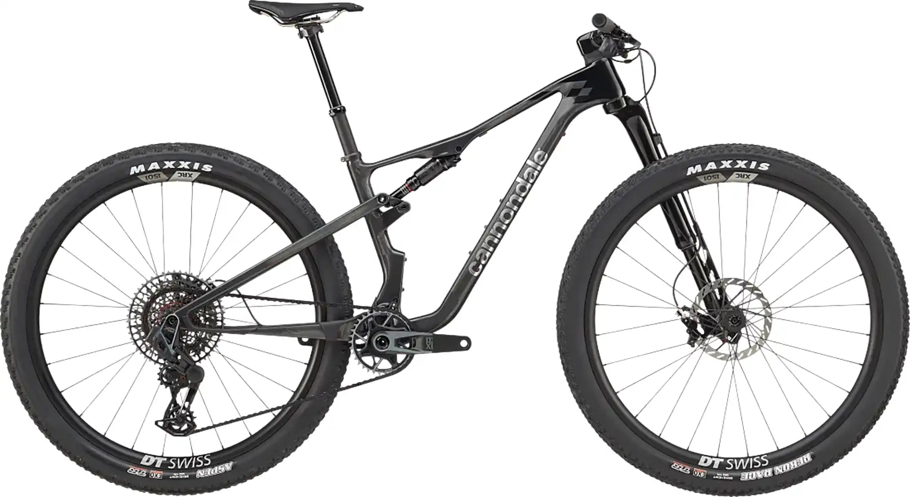 Cannondale 2024 Scalpel Carbon 1 lefty dual suspension mountain bike with lightweight carbon frame and advanced suspension system