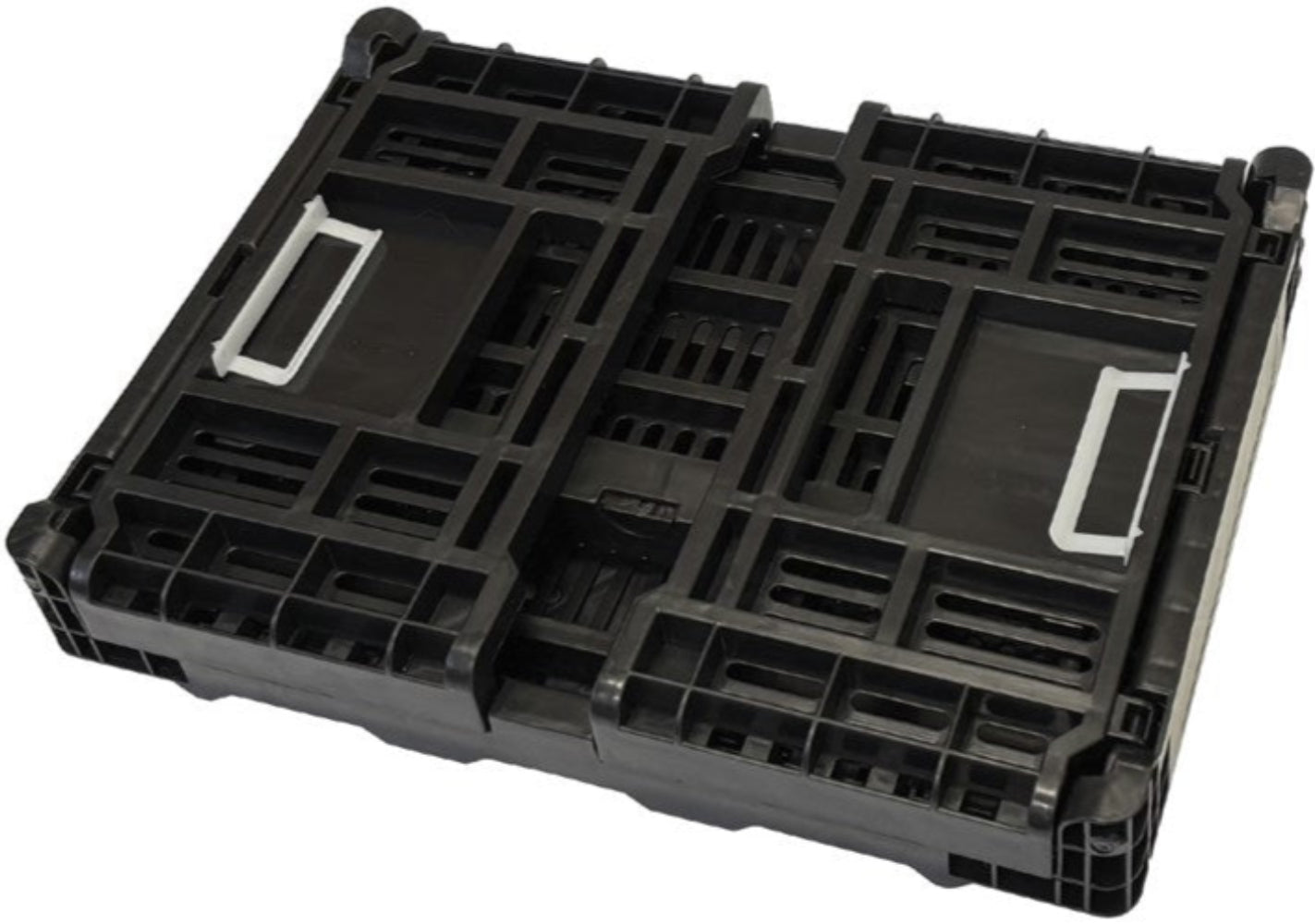 Azur Rear Cargo Basket accessories mounted on a bicycle rack, showcasing durable metal construction for carrying essentials.