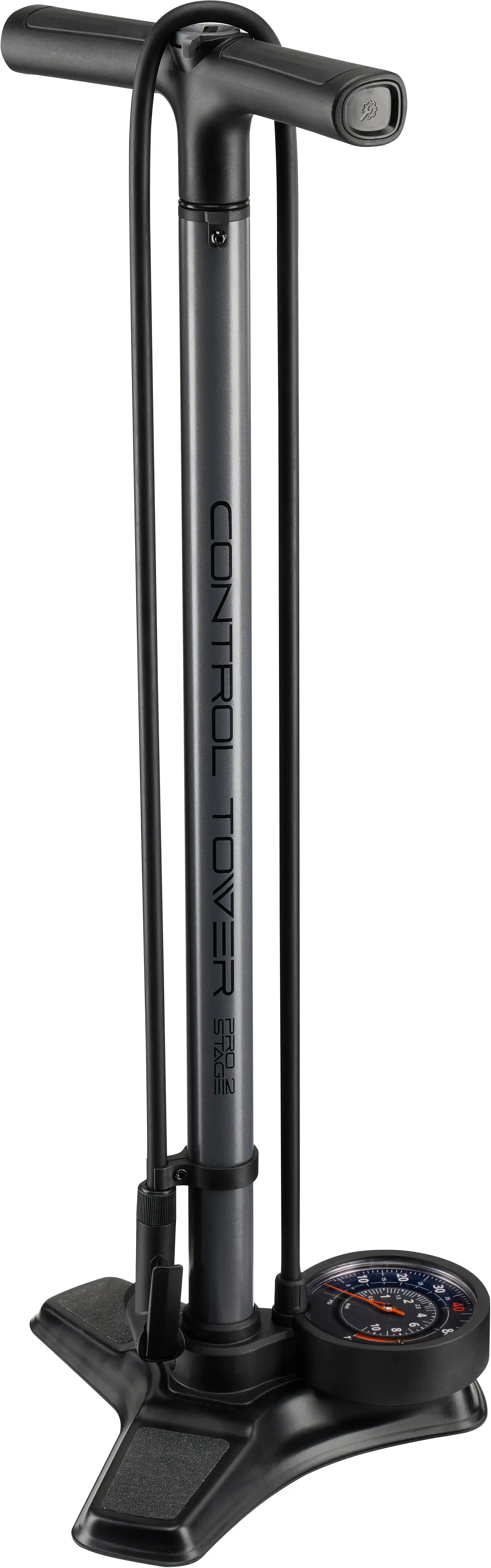 Giant Control Tower Pro 2 Stage Floor Pump - ABC Bikes