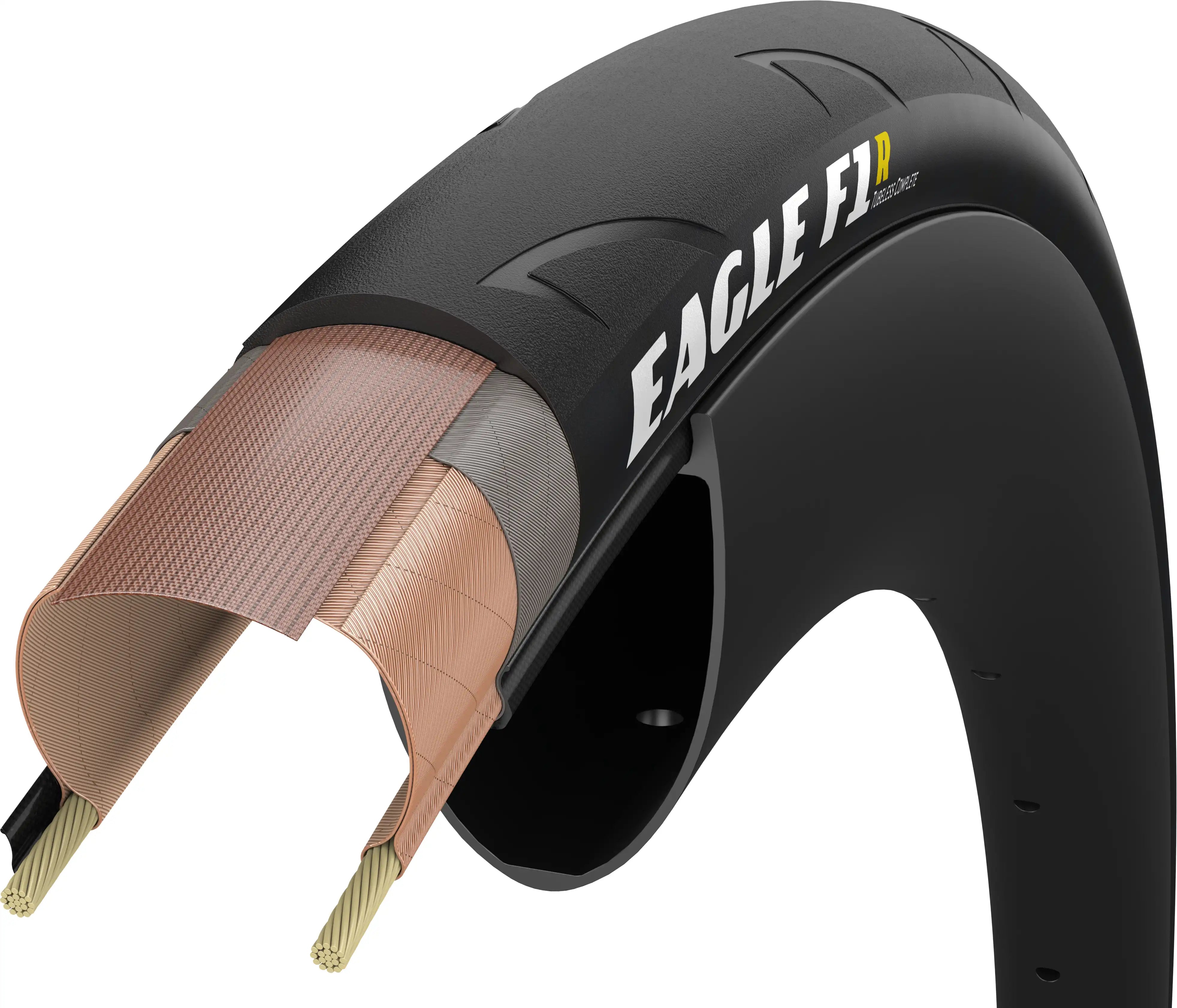 Goodyear Eagle F1 R Tubeless Folding Road Tyre - ABC Bikes