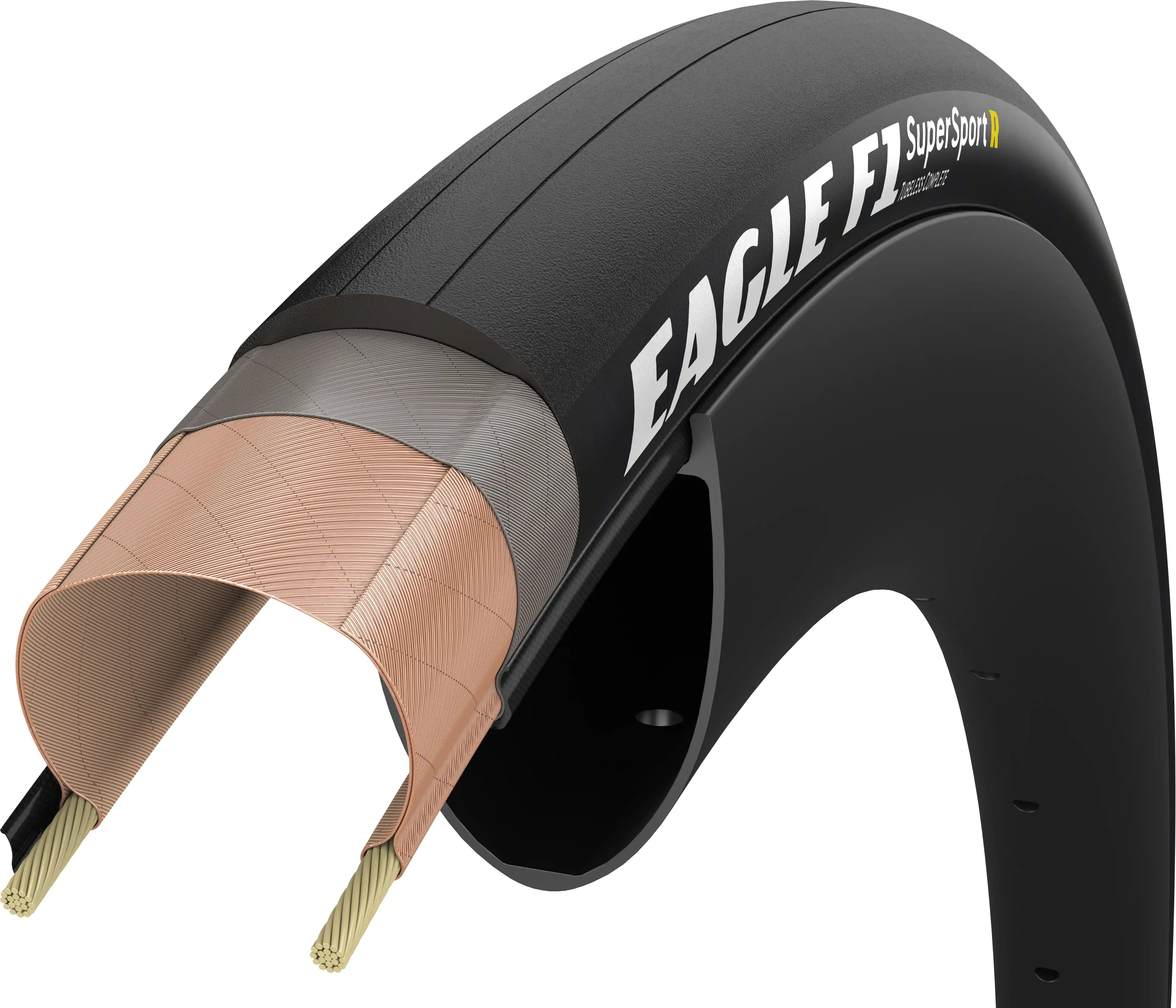 Goodyear Eagle F1 Supersport R Tubeless Folding Road Tyre - ABC Bikes