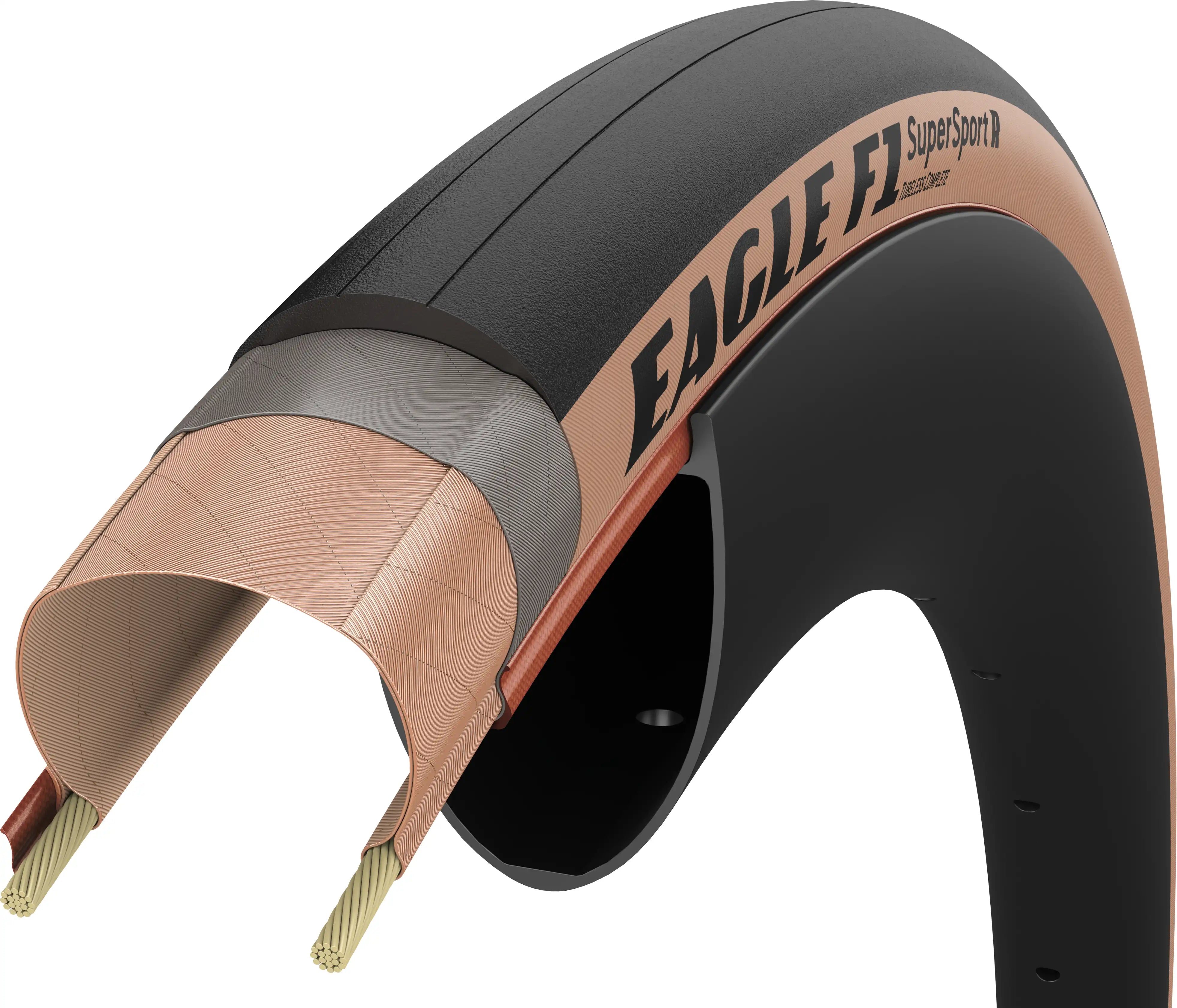 Goodyear Eagle F1 Supersport R Tubeless Folding Road Tyre - ABC Bikes