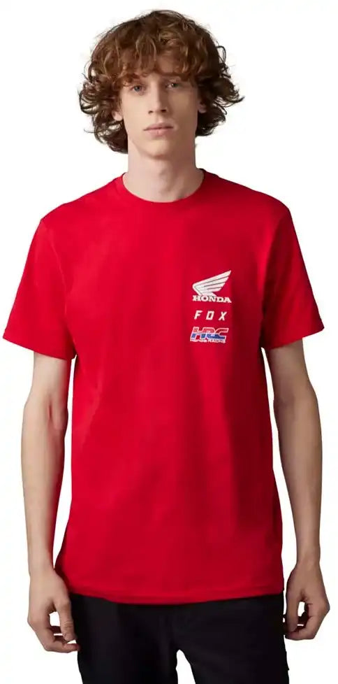Fox X Honda SS Mens T-Shirt - ABC Bikes