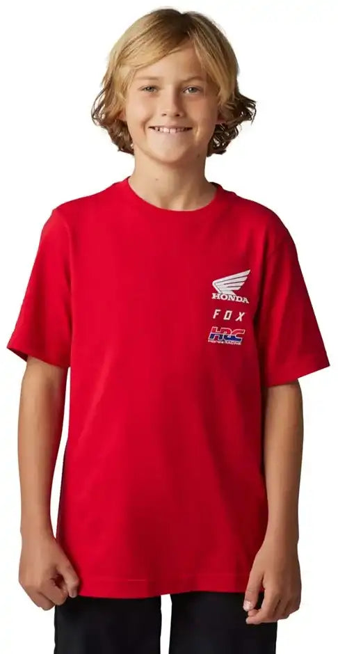 Fox X Honda SS Youth T-Shirt - ABC Bikes