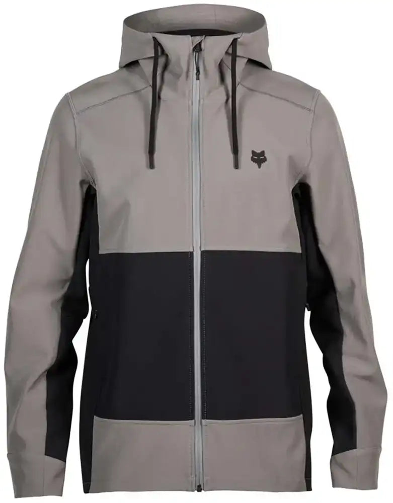 Fox Pit men's winter jacket, insulated and stylish, with a waterproof outer shell and adjustable hood for cold weather comfort.
