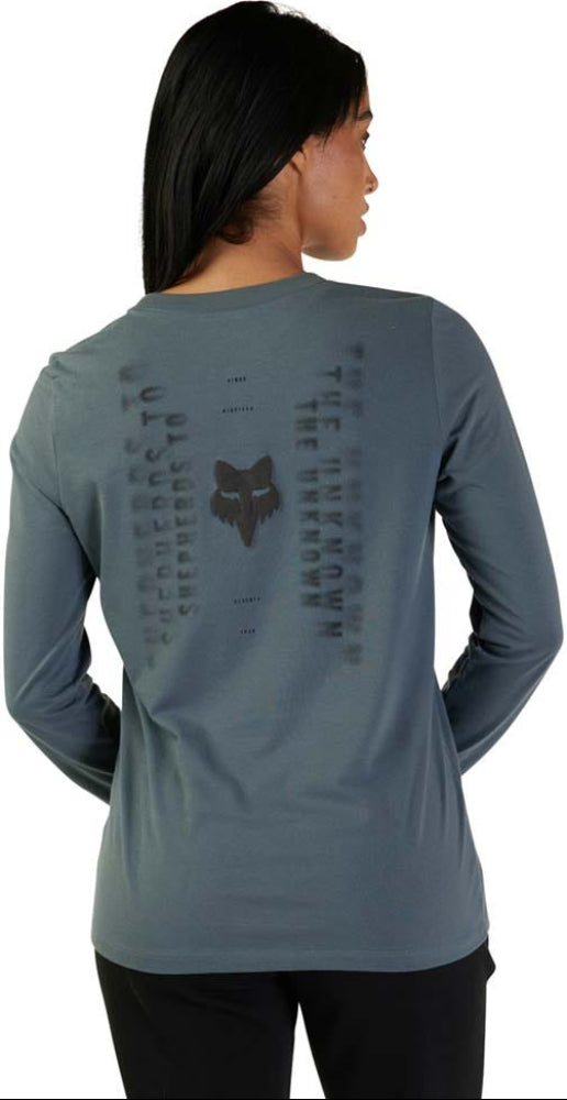 Fox Fadet Out LS Womens T-Shirt