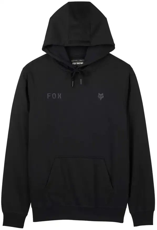 Fox Wordmark Fleece Pullover Mens Hoodie - ABC Bikes