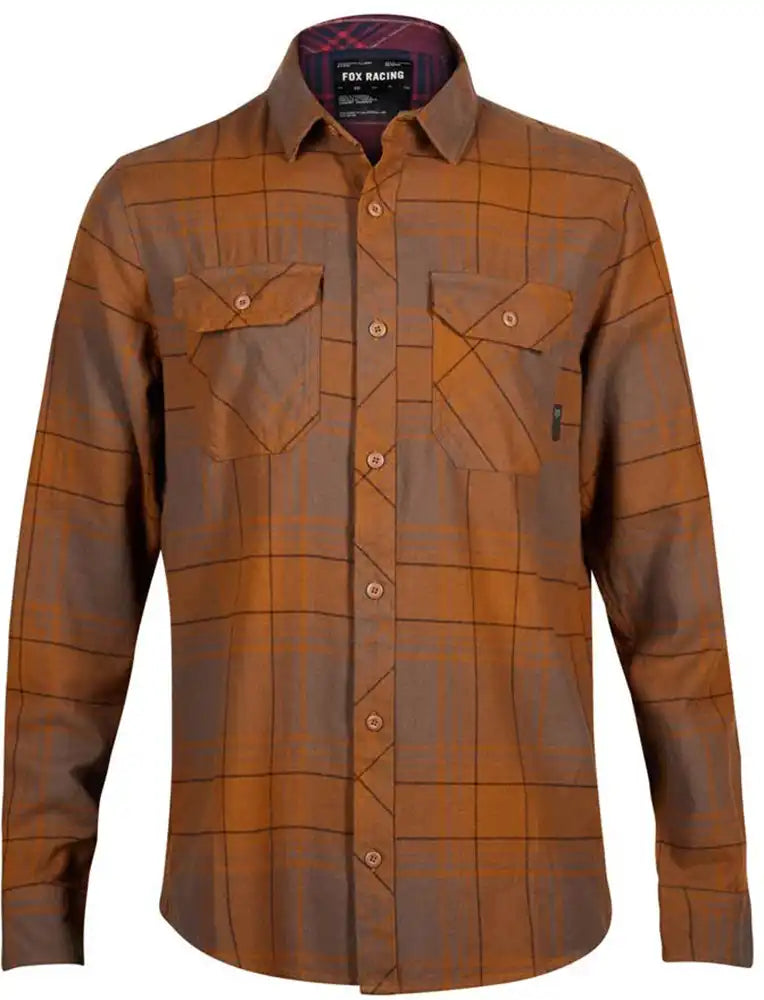Fox Traildust Flannel LS Mens Shirt - ABC Bikes