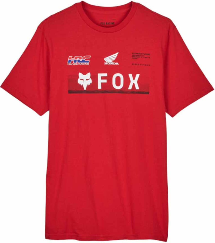Fox X Honda SS Premium Mens T-Shirt - ABC Bikes
