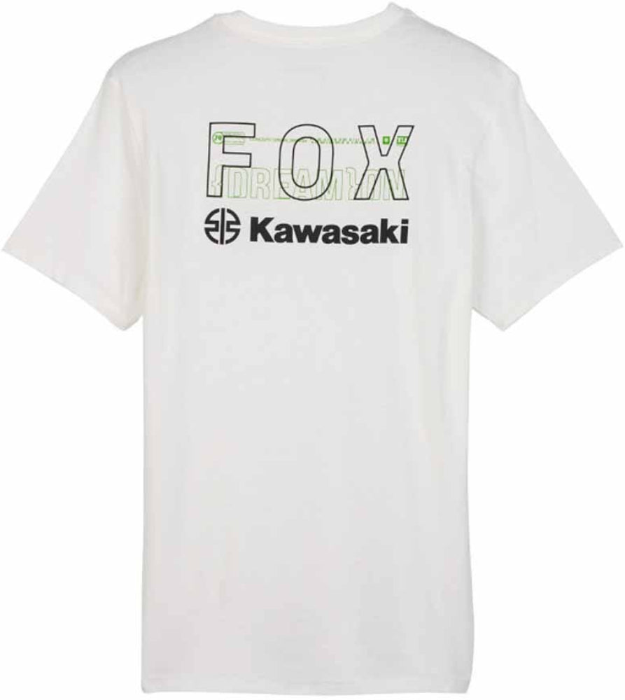 Fox X Kawi II SS Premium men's T-shirt, a stylish casual clothing top with graphic design and comfortable fit.
