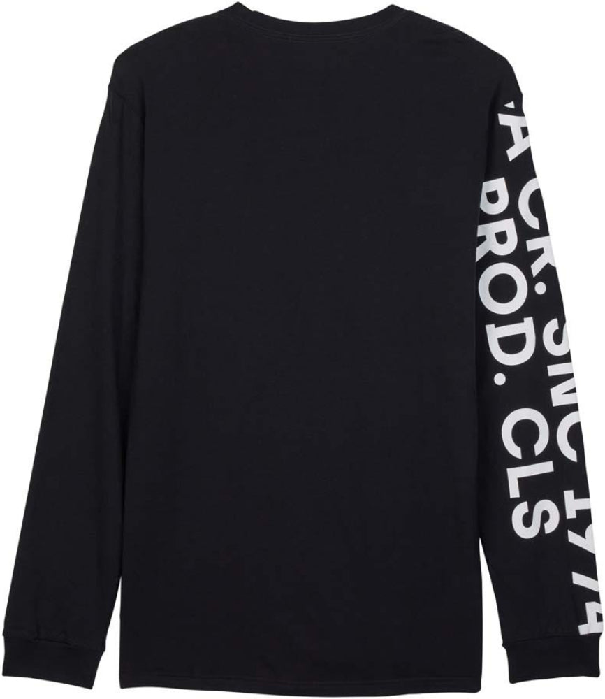 Fox Barge LS Premium men's T-shirt, stylish casual clothing with Fox branding, featuring a front graphic design and comfortable fit.