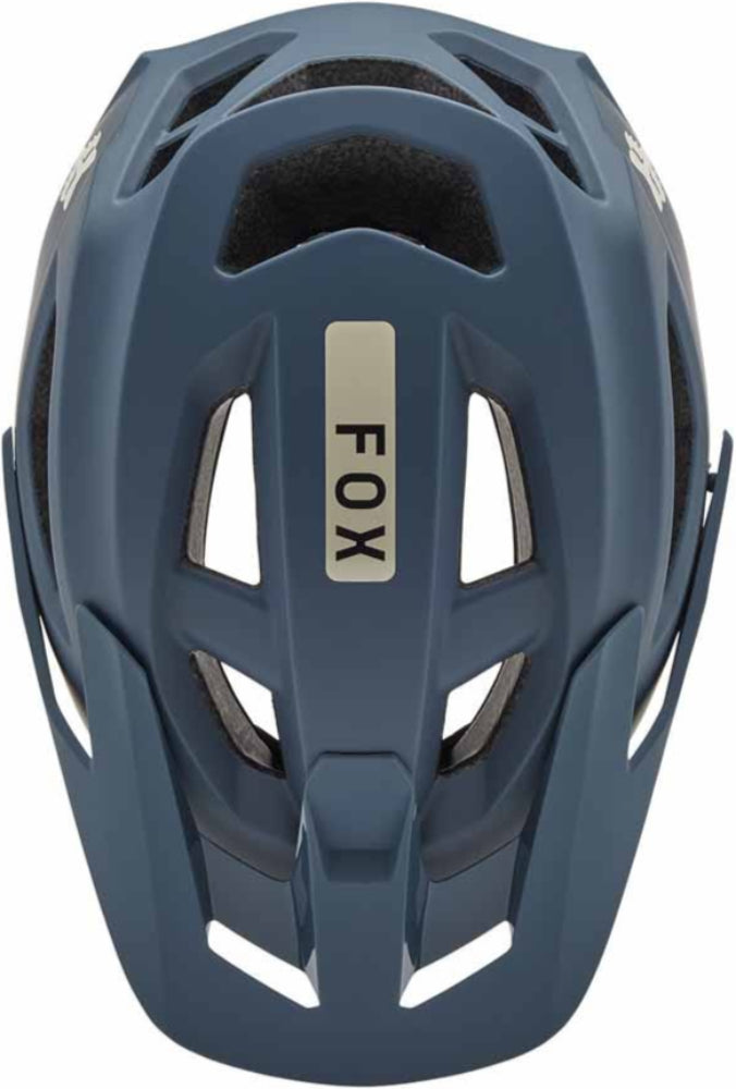 Fox Speedframe MIPS MTB helmet in black with adjustable straps and ventilation, designed for mountain biking safety.