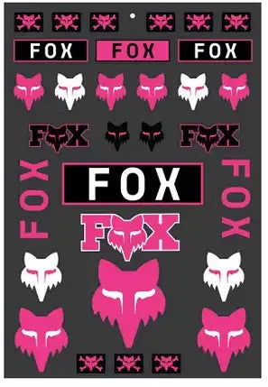 Fox Legacy Track Sticker Pack - ABC Bikes