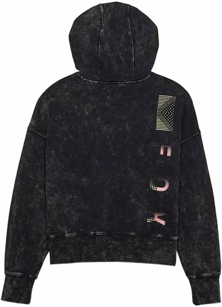 Fox Throttle Oversized Fleece Pullover Womens Hoodie - ABC Bikes