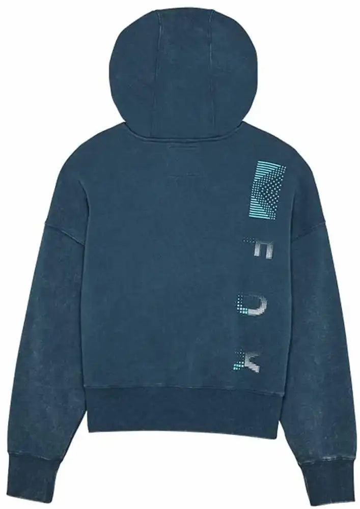 Fox Throttle Oversized Fleece Pullover Womens Hoodie - ABC Bikes