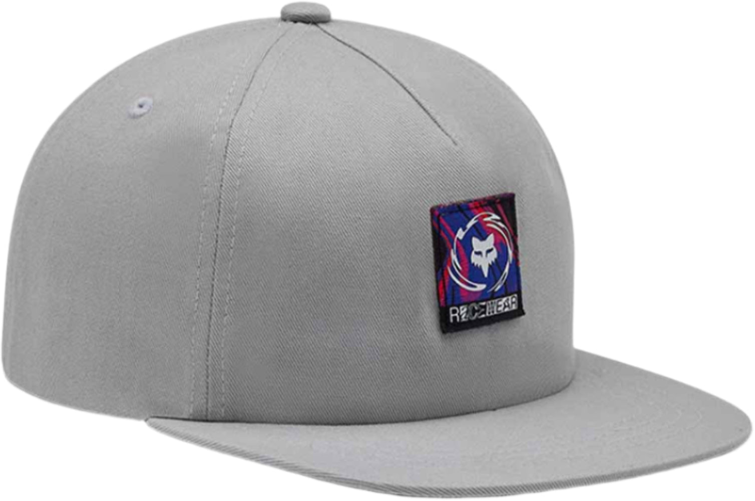 Adjustable Fox Energy youth hat in black, featuring the brand logo and breathable fabric, designed for comfort and style.