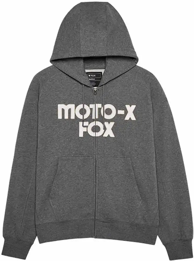 Fox Moto-X Oversized Fleece Zip Mens Hoodie - ABC Bikes