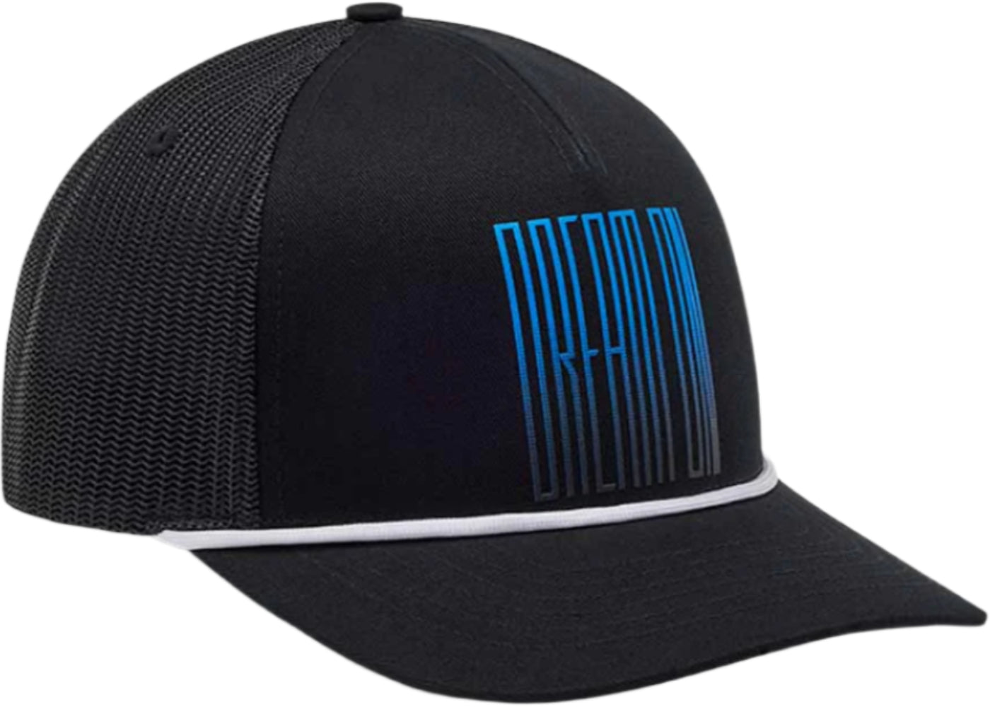 Fox RS Dream Trucker women's hat with mesh back and embroidered logo, stylish casual headwear for women.