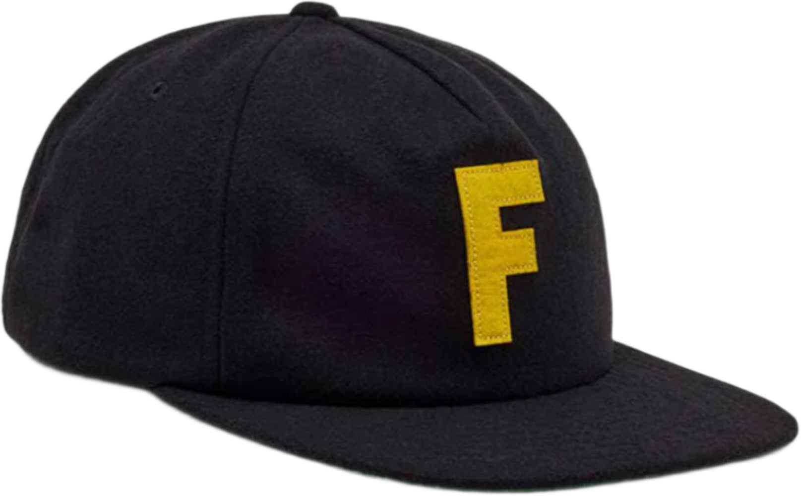 Fox Big F adjustable wool hat, stylish clothing accessory featuring the iconic Fox logo and a cozy wool construction.