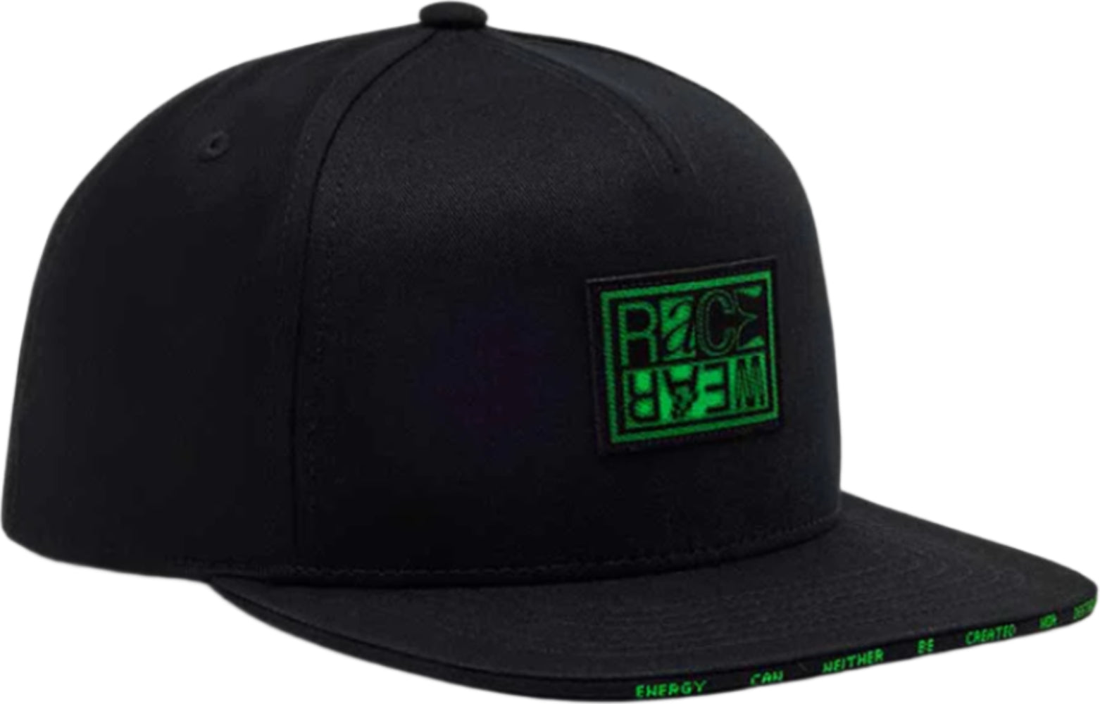 Fox Throttle snapback hat featuring a structured design and adjustable strap, showcasing the branded logo and stylish urban fashion.