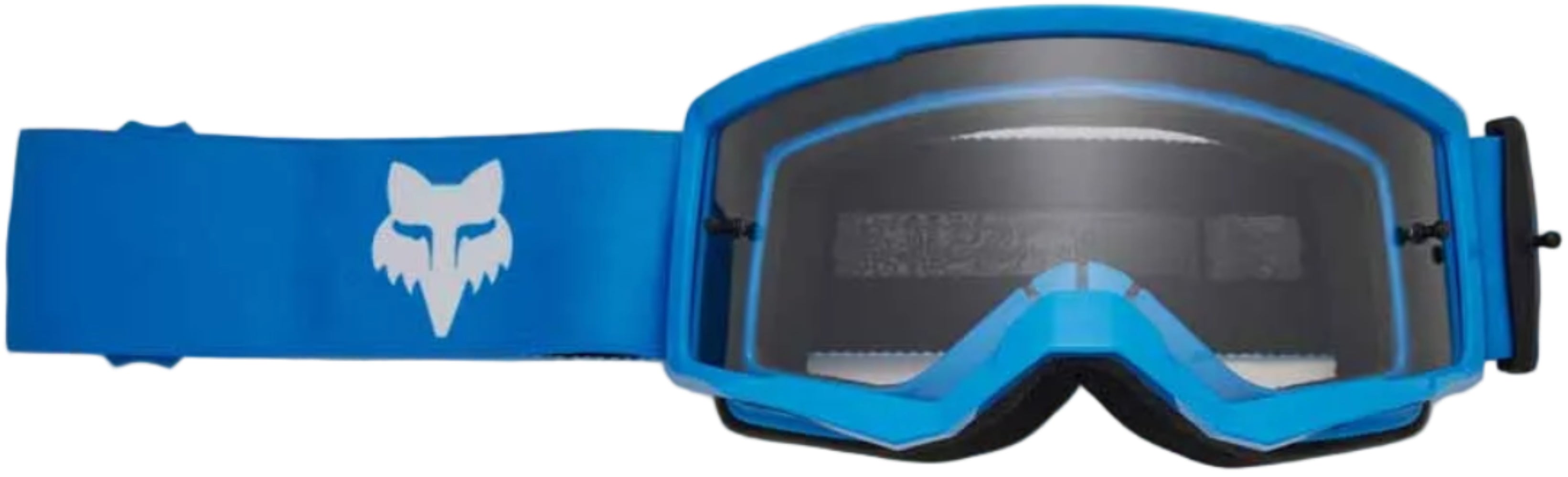 Fox Main Core Youth Goggles accessory with clear lenses and adjustable strap, designed for youthful sports and outdoor activities.