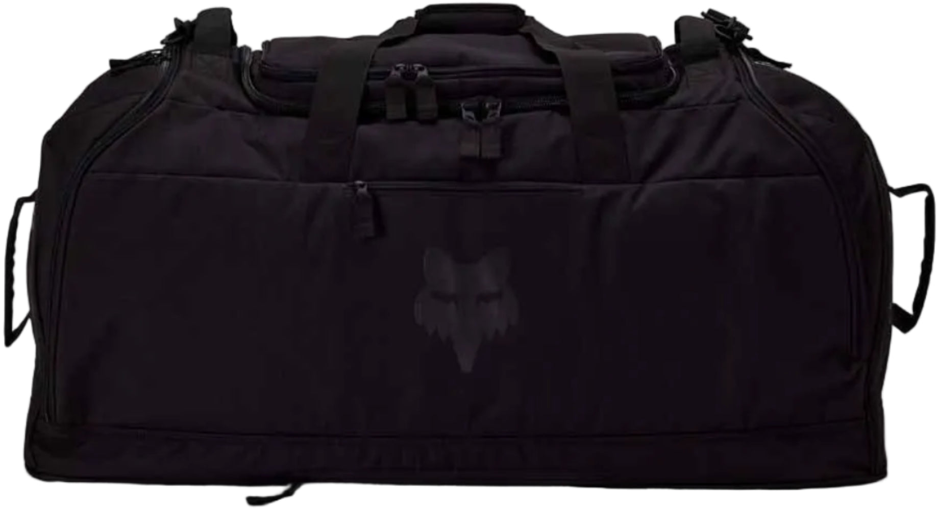 Fox Podium Duffle Bag accessories with sturdy handles and spacious main compartment, ideal for sports and travel.