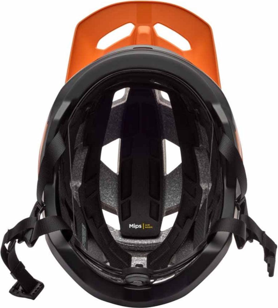 Fox Speedframe Pro MIPS MTB helmet with backfade design, lightweight construction, and adjustable straps for mountain biking.