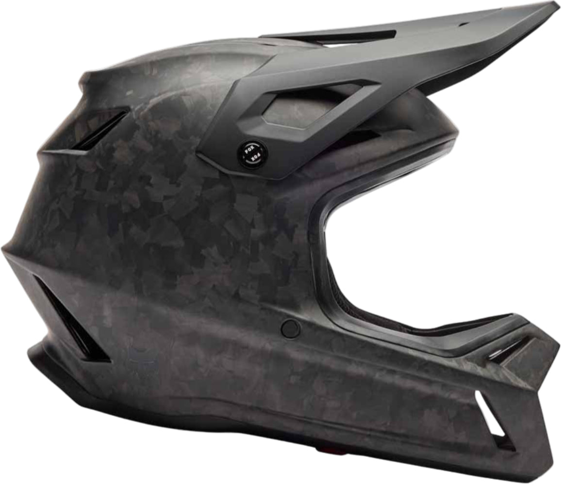 Fox Rampage RS MIPS full face helmet with vented design, durable outer shell, and adjustable straps for mountain biking.