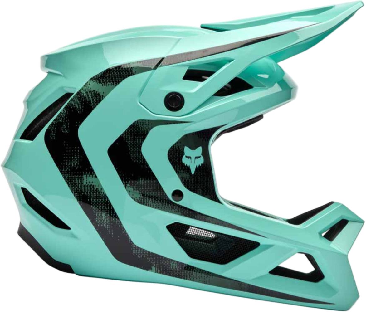 Fox Rampage KAIROS MIPS MTB helmet with adjustable straps and ventilation, designed for mountain biking safety and comfort.