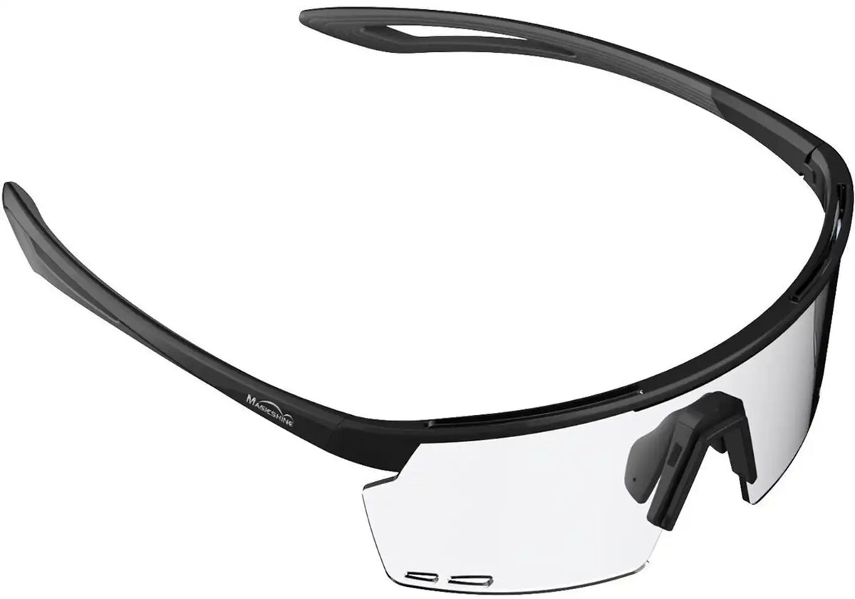 Magicshine Rouleur glasses, stylish cycling accessories with clear lenses, designed for comfort and eye protection during rides.